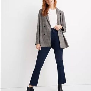 Madewell Caldwell Double-Breasted Blazer in Menswear Plaid